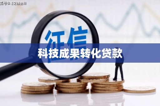 阳江科技成果转化贷款