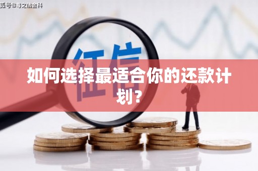 阳江如何选择最适合你的还款计划？