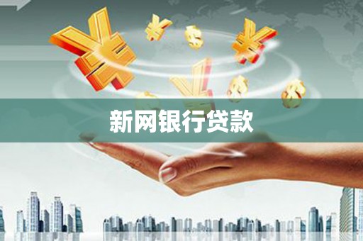 阳江新网银行贷款