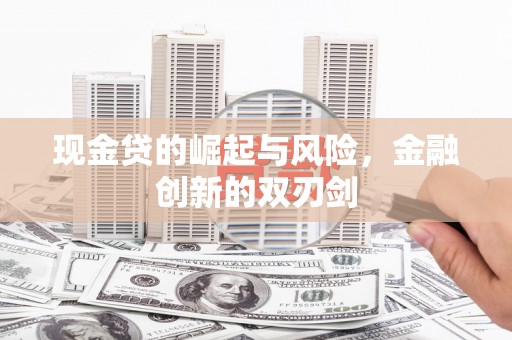 阳江现金贷的崛起与风险，金融创新的双刃剑