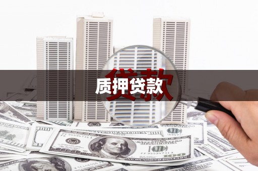 阳江质押贷款