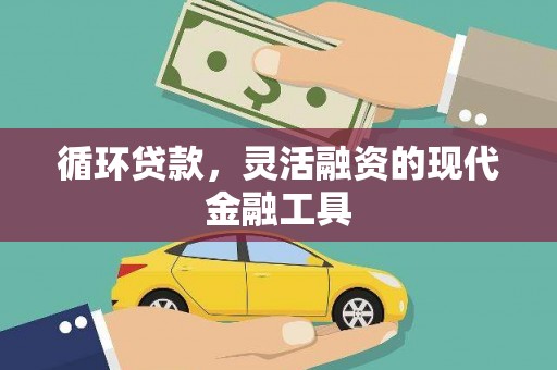阳江循环贷款，灵活融资的现代金融工具