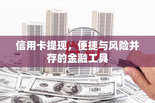 阳江信用卡提现，便捷与风险并存的金融工具