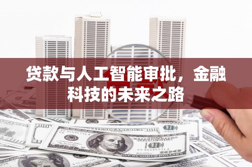 阳江贷款与人工智能审批，金融科技的未来之路