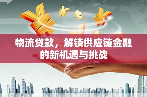 阳江物流贷款，解锁供应链金融的新机遇与挑战