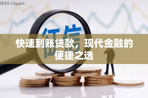 阳江快速到账贷款，现代金融的便捷之选