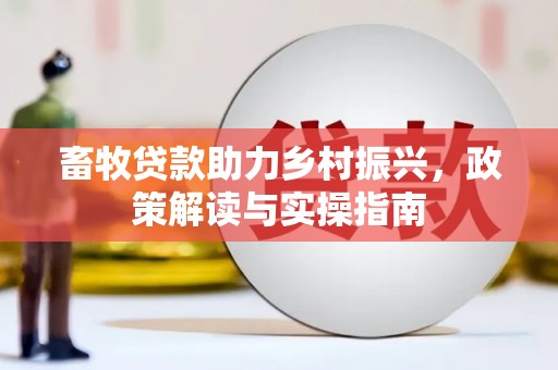 阳江畜牧贷款助力乡村振兴，政策解读与实操指南